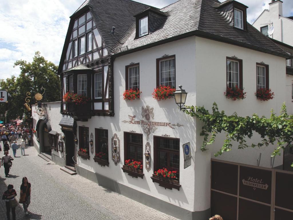 Hotel Felsenkeller Rüdesheim am Rhein Dış mekan fotoğraf