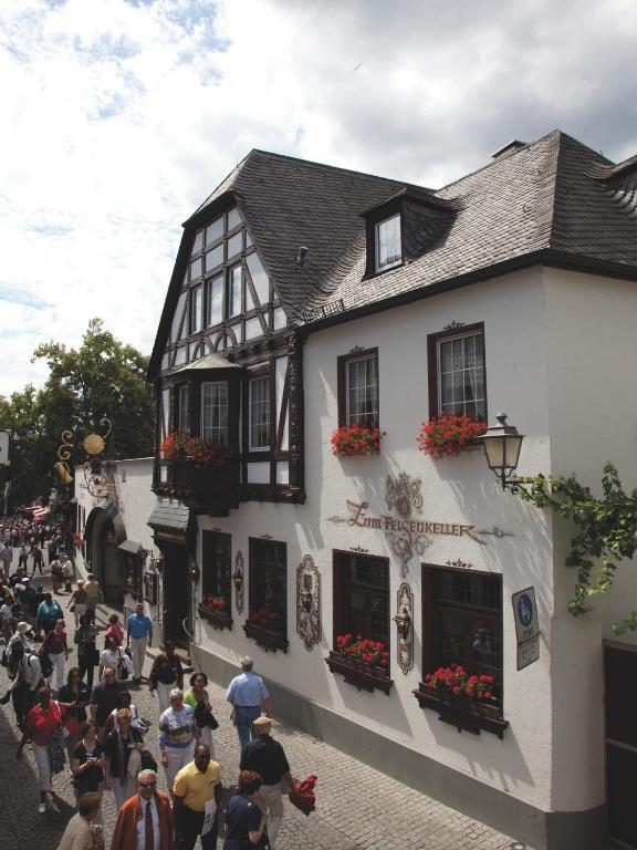 Hotel Felsenkeller Rüdesheim am Rhein Dış mekan fotoğraf