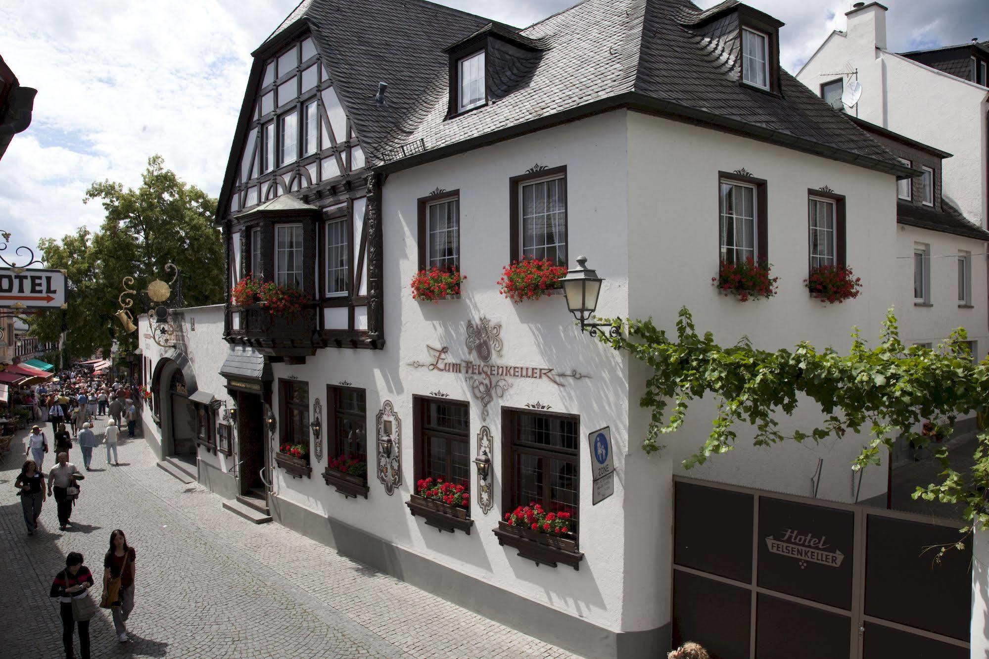 Hotel Felsenkeller Rüdesheim am Rhein Dış mekan fotoğraf